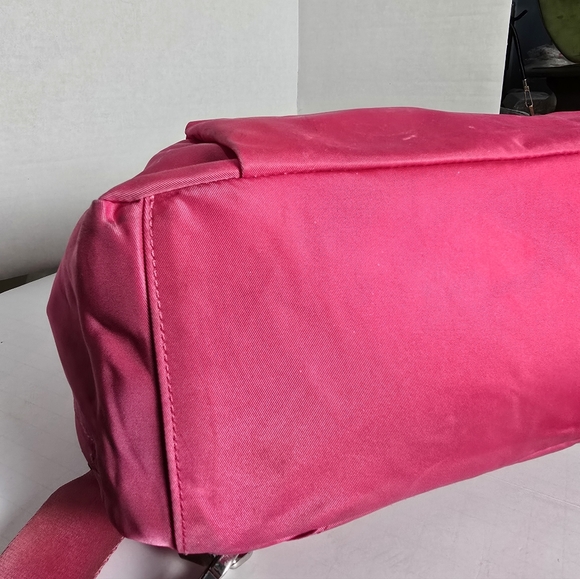 Tumi Pink and Brown Women's Backpack Y2K Vintage 90s - Picture 16 of 16